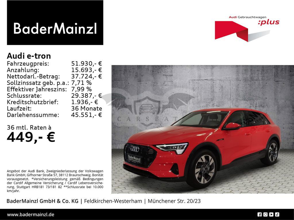 Audi E-Tron 2020