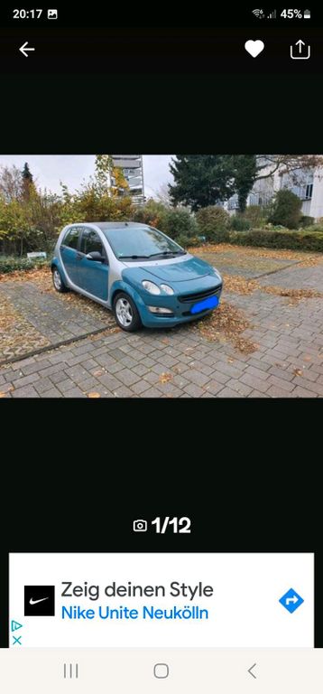 Smart Forfour 2005