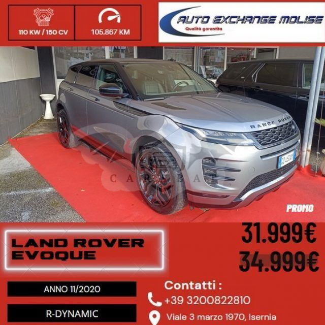 Land Rover Range Rover Evoque 2020