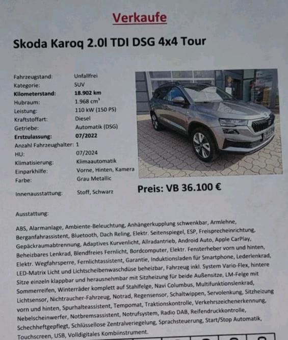 Skoda Karoq 2022