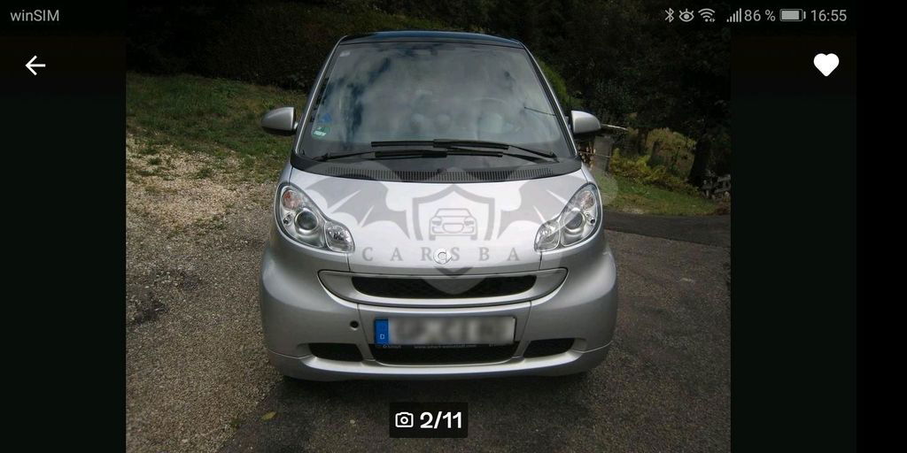 Smart Fortwo 2012