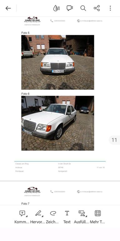 Mercedes-Benz 250 1987