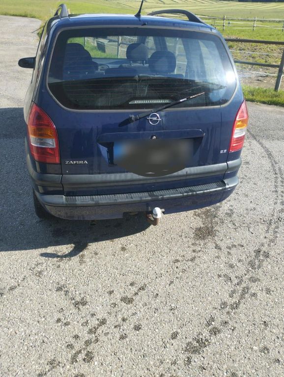 Opel Zafira 2002