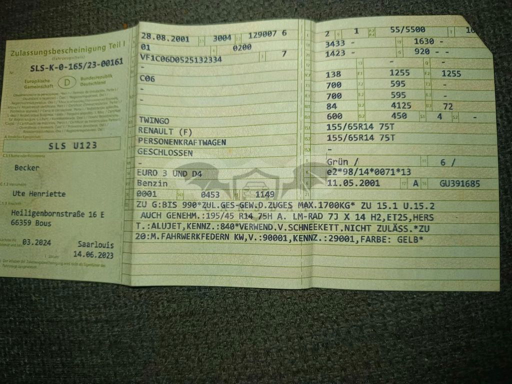 Renault Twingo 2001